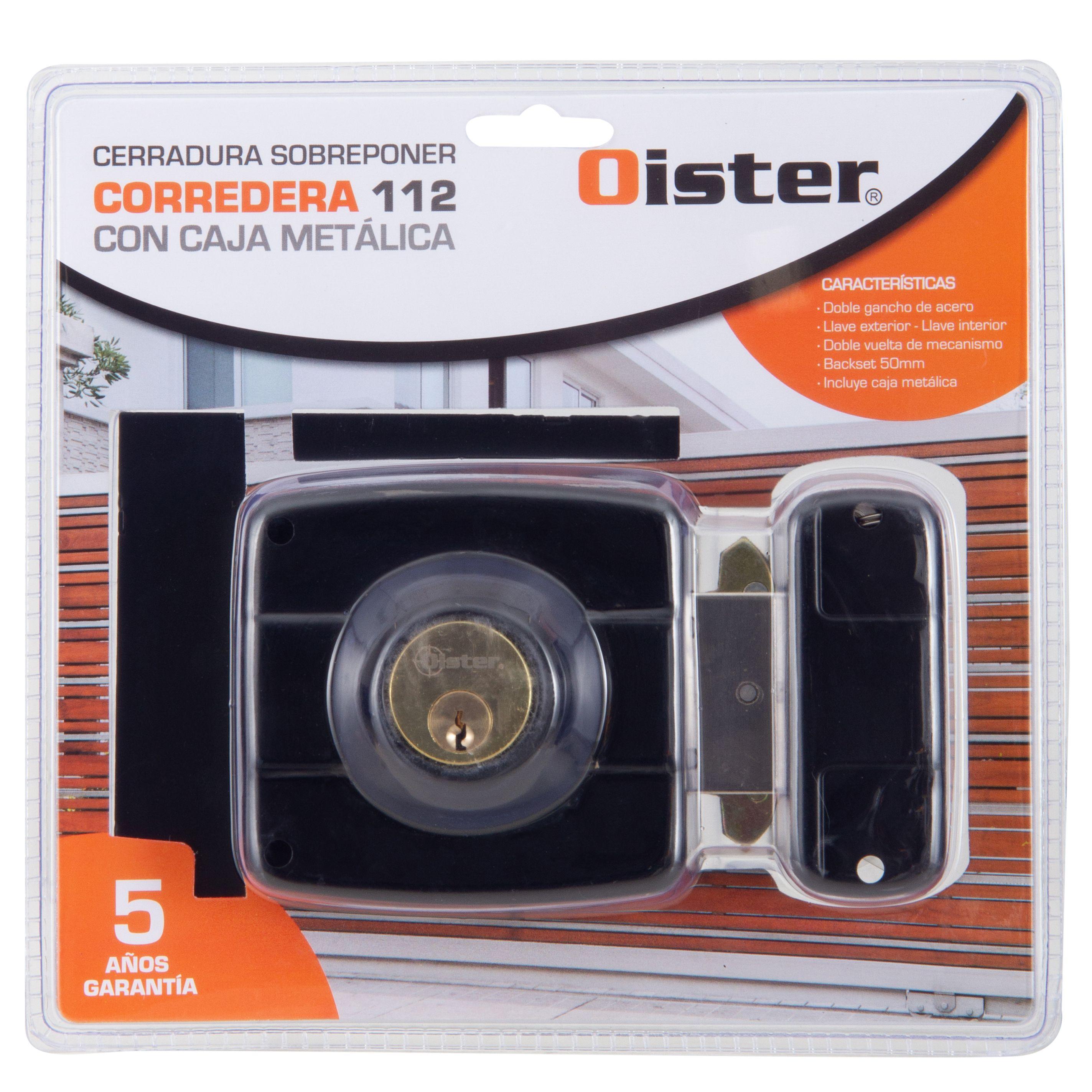 Cerradura Sobreponer Oister 112 Caja Metálica-8