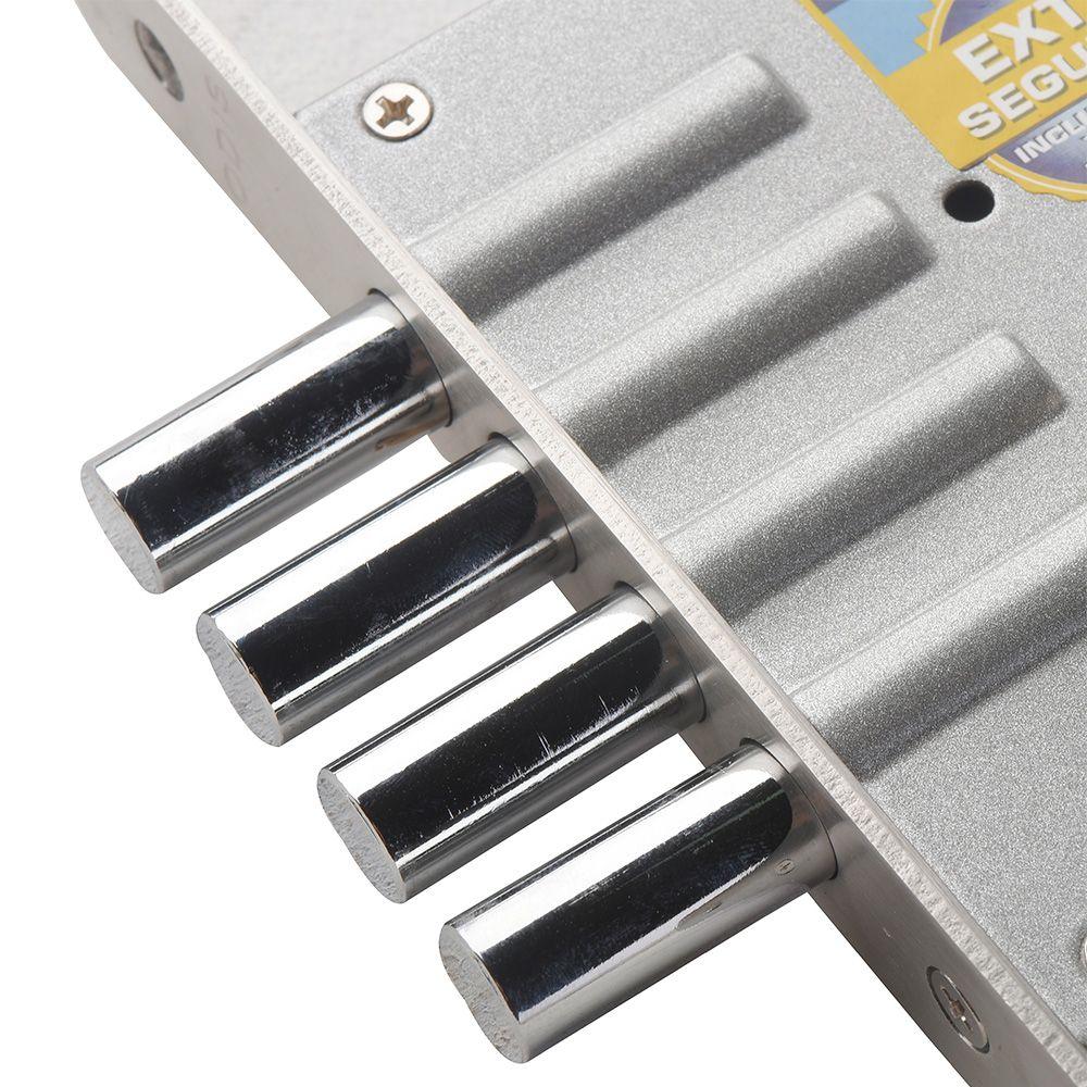 Cerrojo Embutir Odis 605 Llave-Seguro - Plata-4