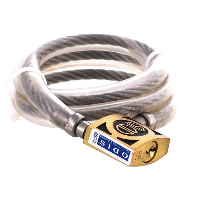 Candado Odis 330 30mm Piola de 60cm-0