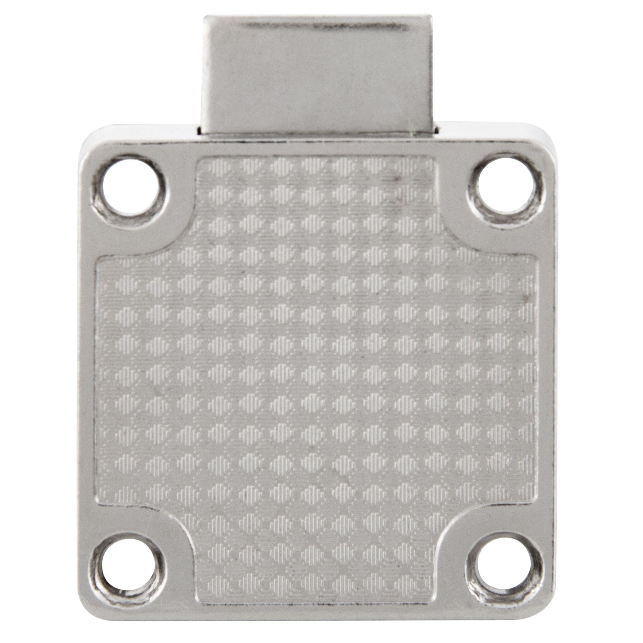Cerradura Muebles Odis Cajones 2238-1922 Plata-2