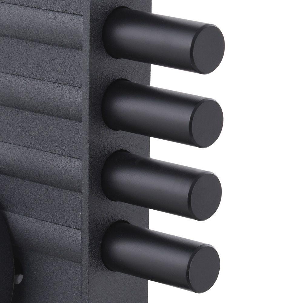 Cerrojo Embutir Odis 605 Llave-Seguro - Negro-2