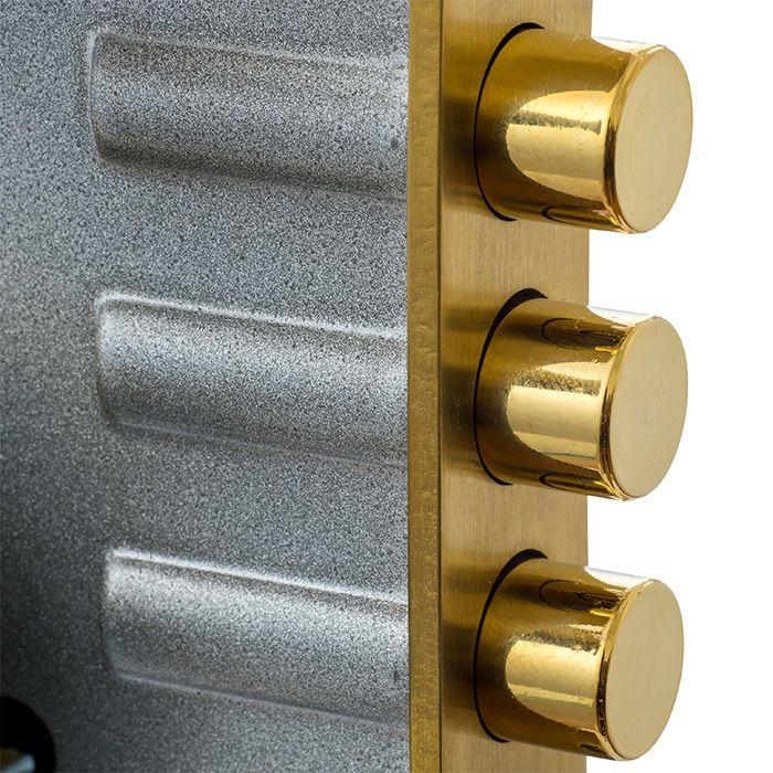Cerradura Embutir Odis 205 Acceso - Bronce-5