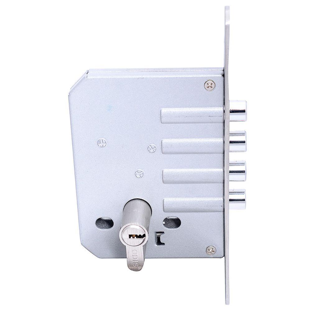 Cerrojo Embutir Odis 600 Llave-Llave - Plata-3