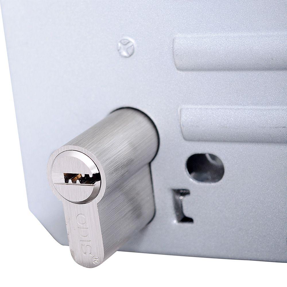 Cerrojo Embutir Odis 600 Llave-Llave - Plata-4
