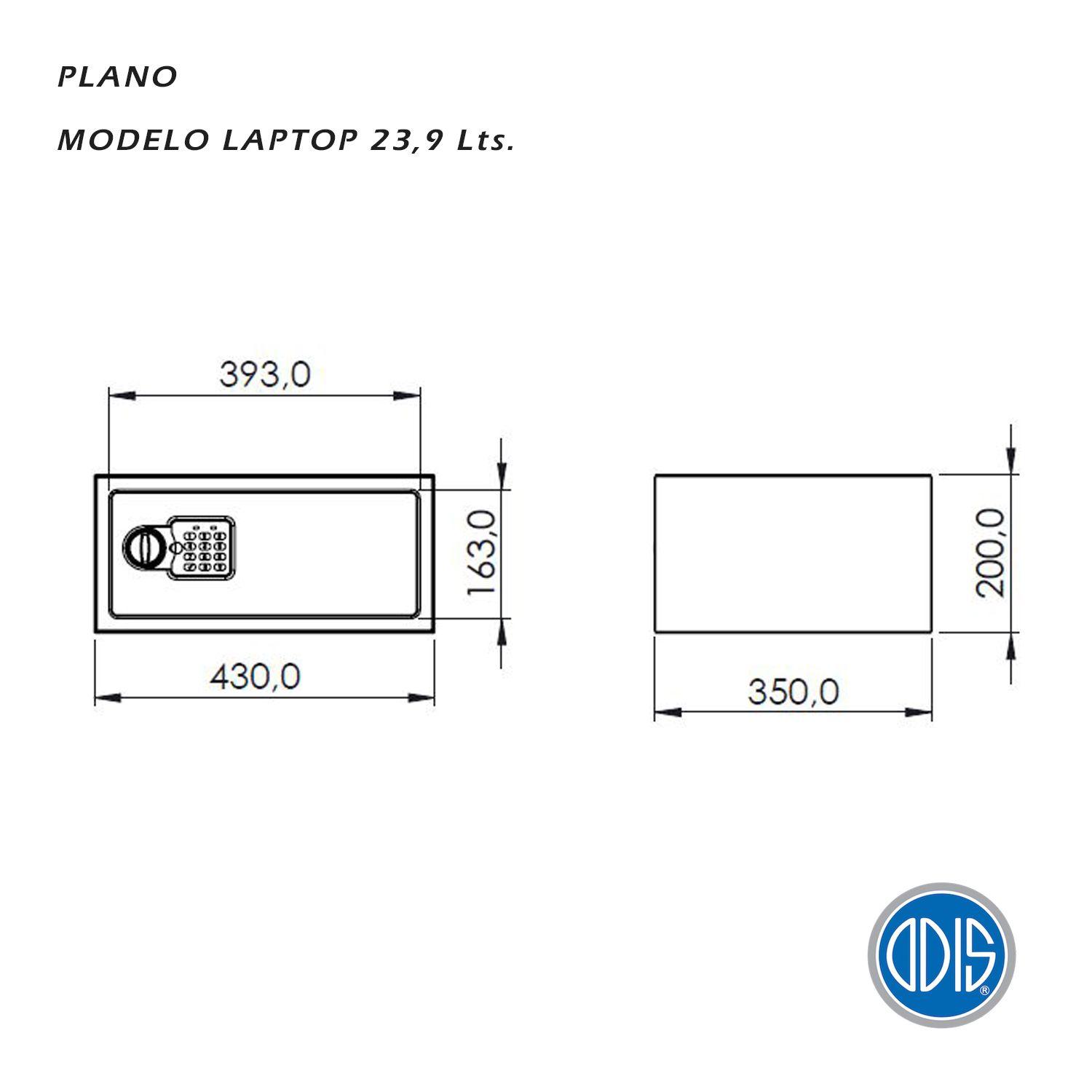 Caja Fuerte Residencial Odis 23,9 Lts-6