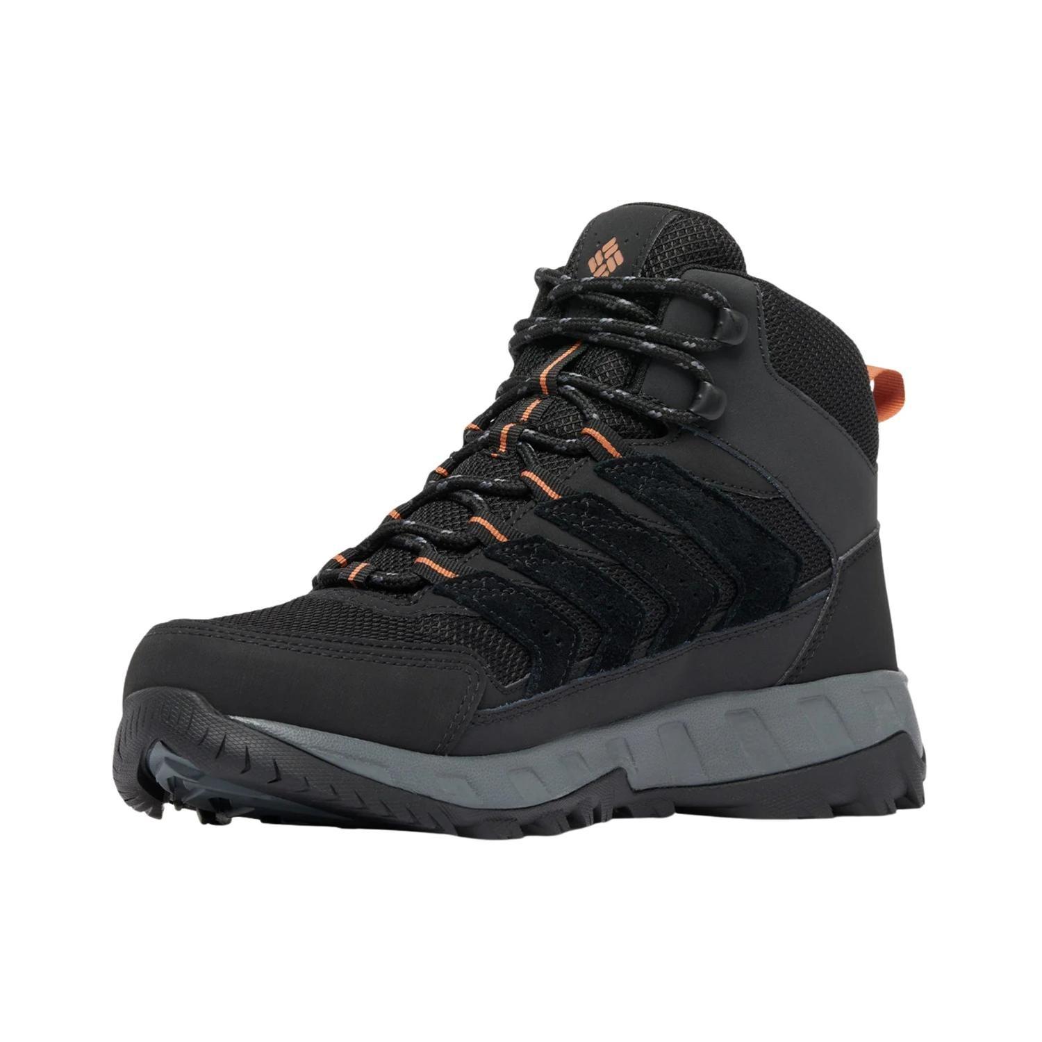 Zapatillas Hombre Columbia Strata Trail Mid impermeable Negro-2