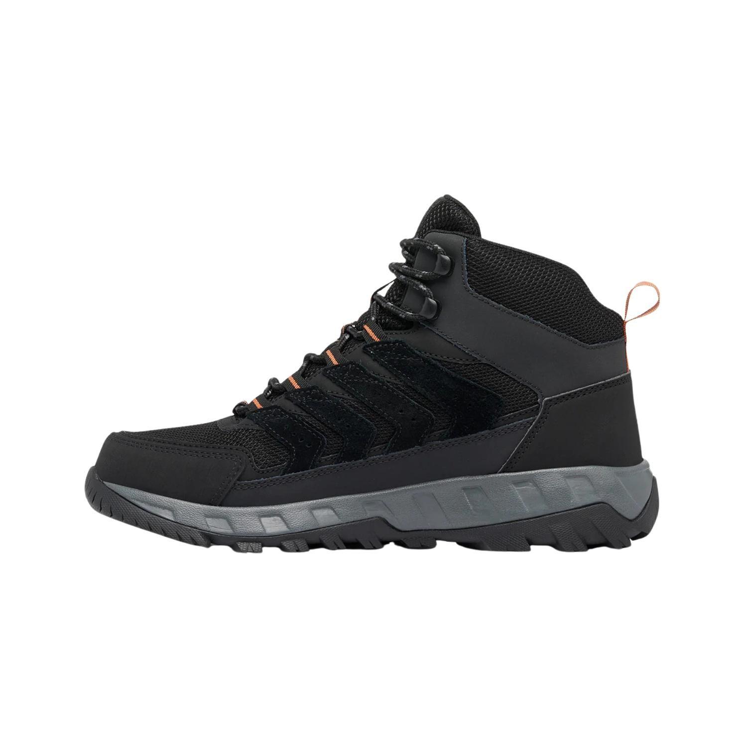 Zapatillas Hombre Columbia Strata Trail Mid impermeable Negro-3