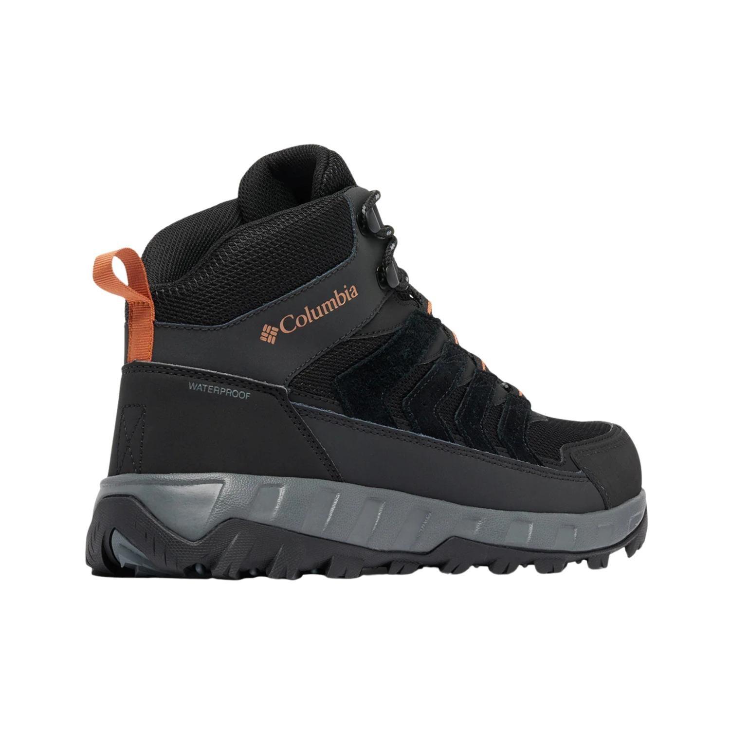 Zapatillas Hombre Columbia Strata Trail Mid impermeable Negro-5