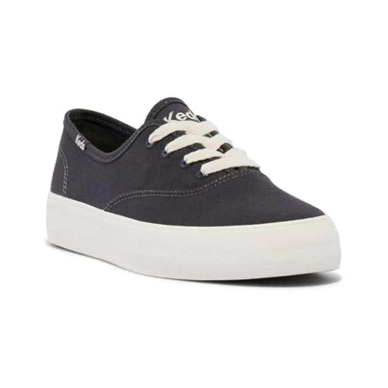 Zapatillas Keds Mujer Champion Gn Canvas Negro-1