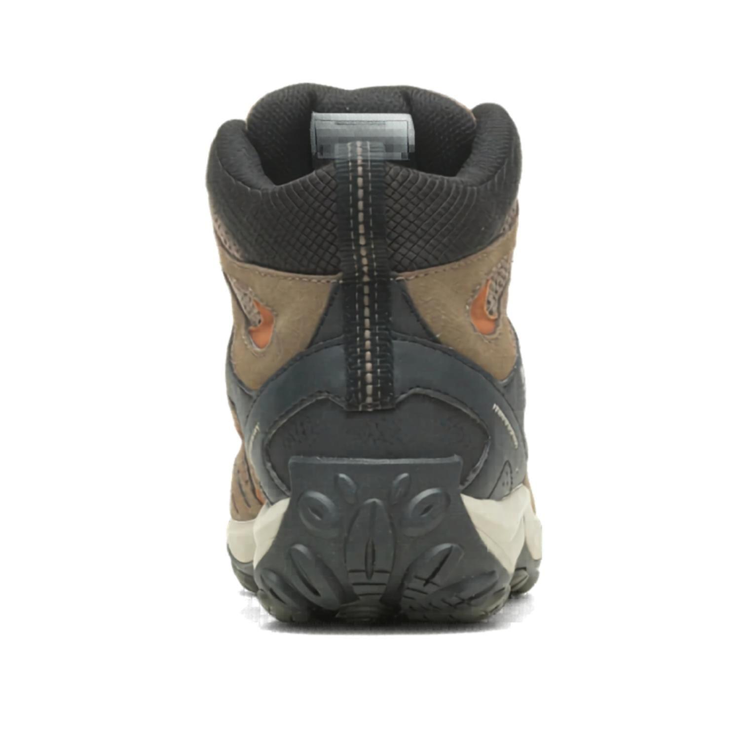 Zapatillas Merrell Hombre Crosslander 3 Mid Waterproof Café-3