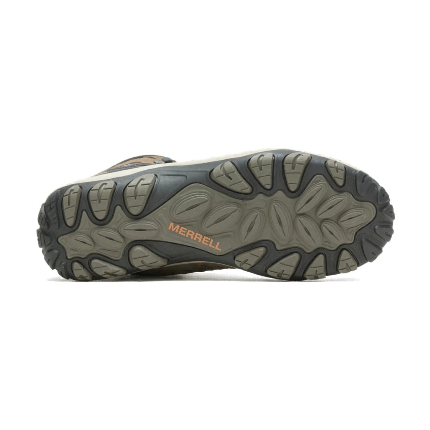 Zapatillas Merrell Hombre Crosslander 3 Mid Waterproof Café-5