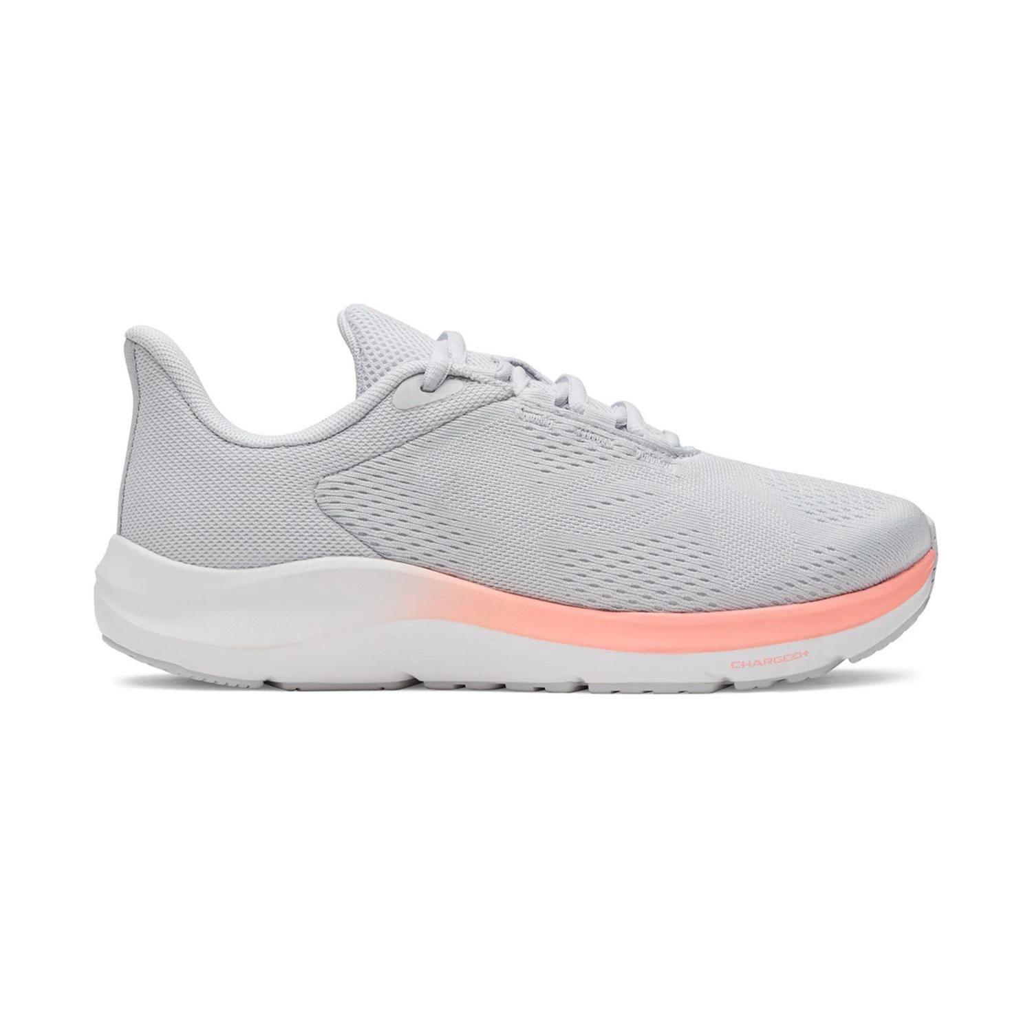 Zapatillas Under Armour Mujer Charged Pursuit 4 BL Gris-0