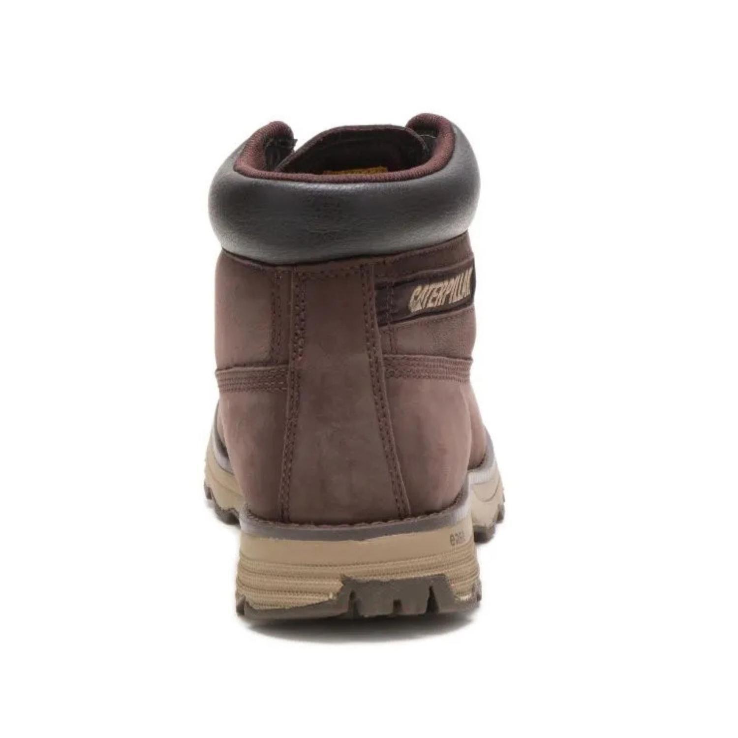 Botín Hombre CAT Founder Waterproof café-1