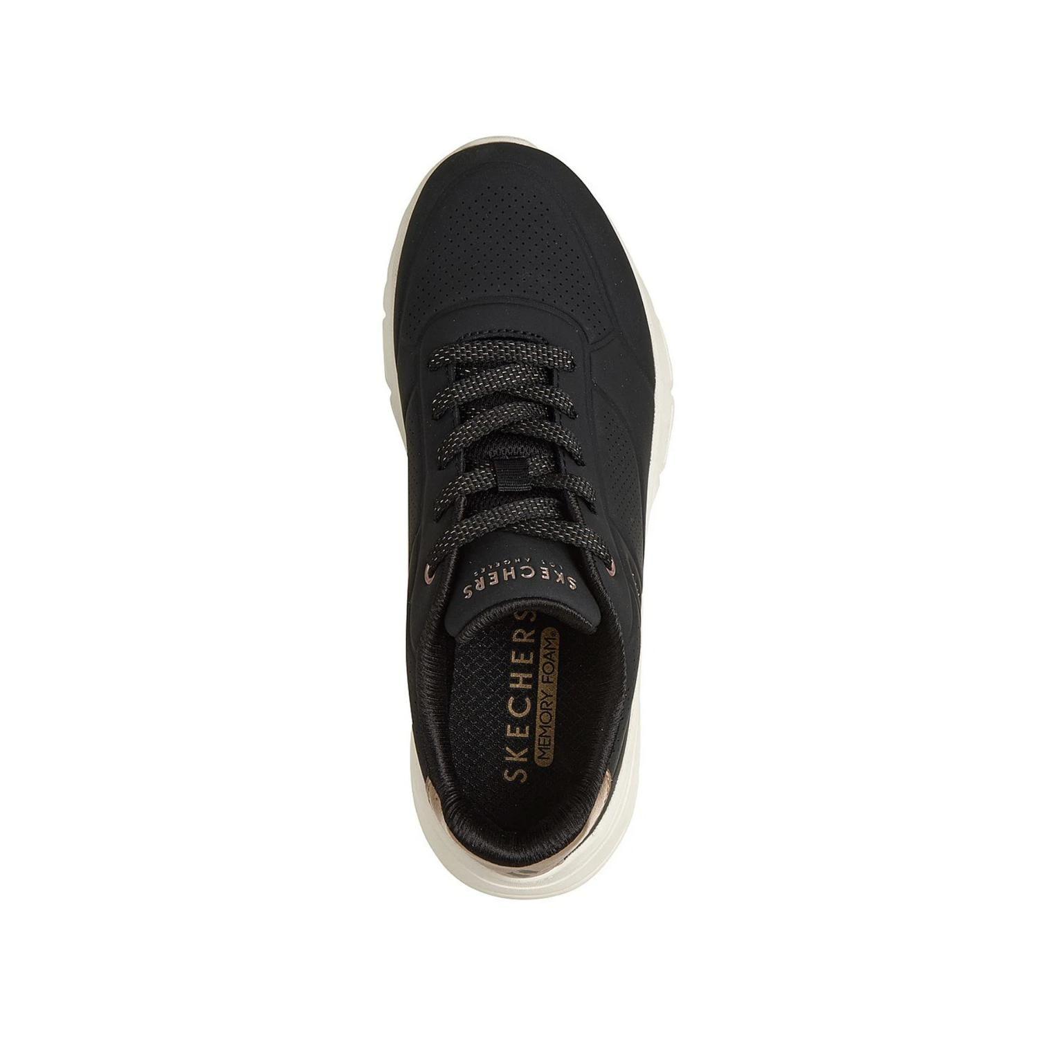 Zapatillas Skechers Mujer Uno Flex echo air Negro-3
