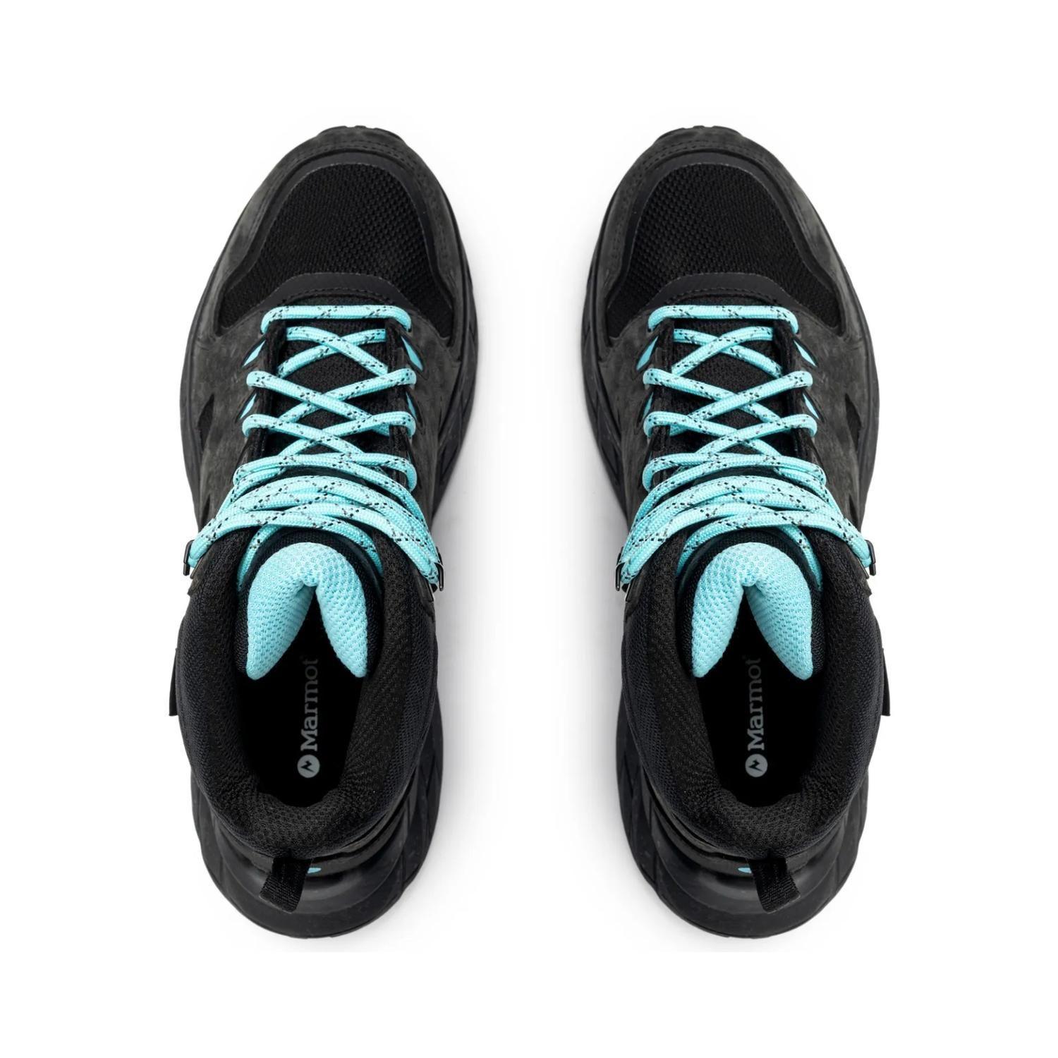 Zapatillas Marmot Mujer Karri Mid Negro-2