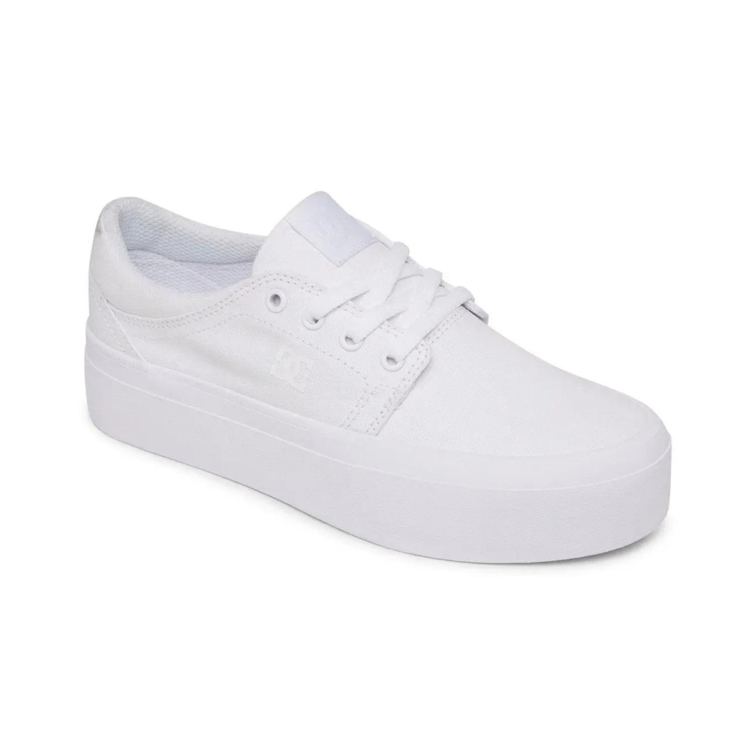 Zapatillas DC Shoes Mujer Trase Platform blanco-1