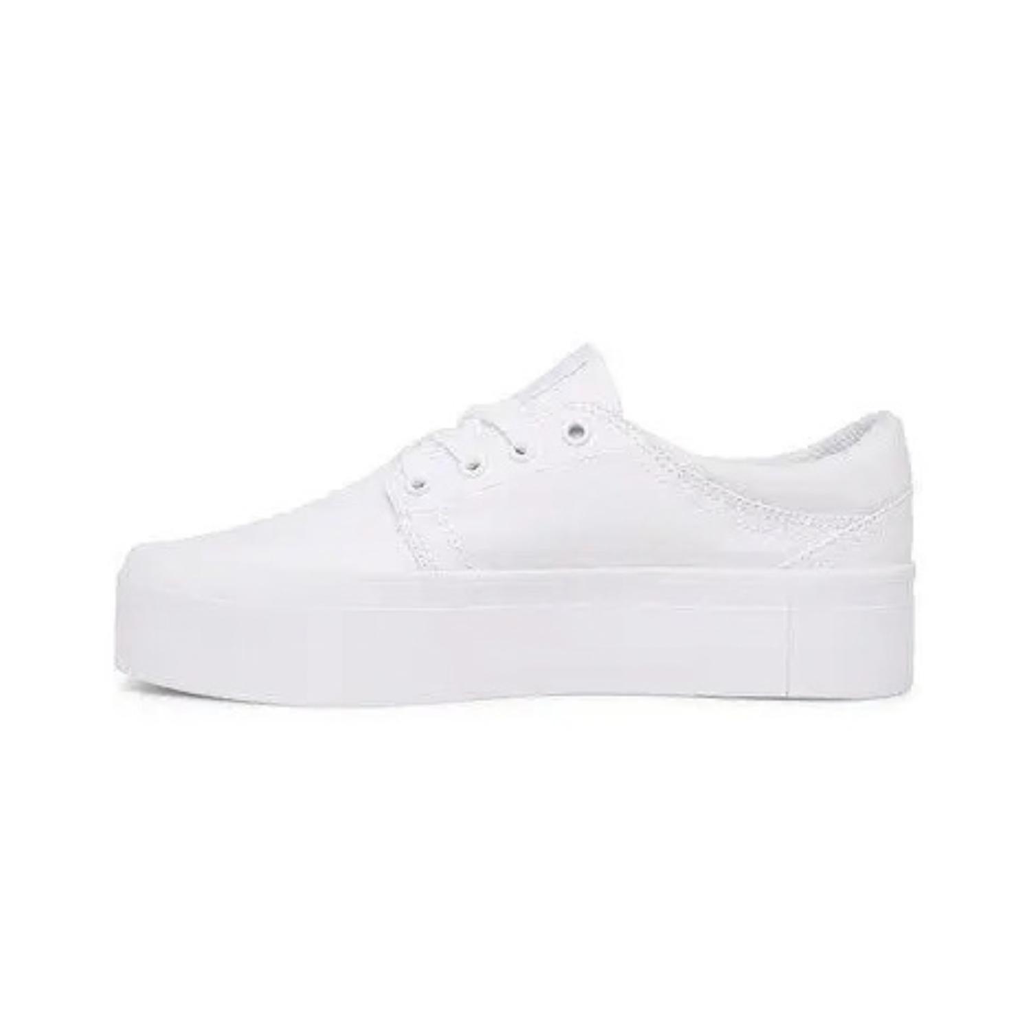 Zapatillas DC Shoes Mujer Trase Platform blanco-2