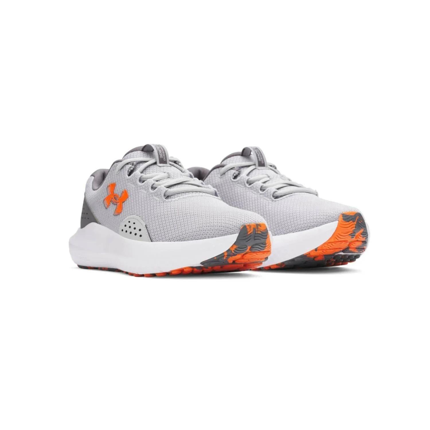 Zapatillas Under Armour Hombre Charged Surge 4 Gris-2