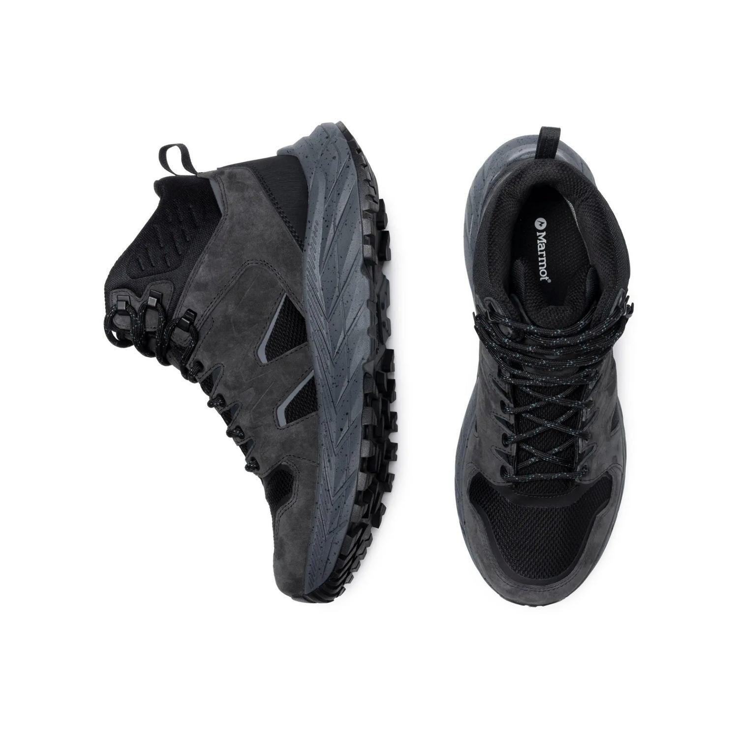 Zapatilla Marmot Hombre Karri Mid Negro-2