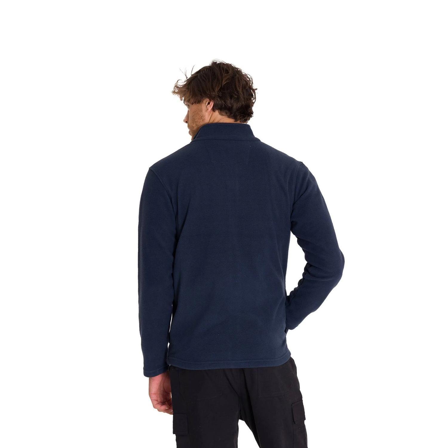 Polar CAT Hombre Microfleece Full Zip Azul-2