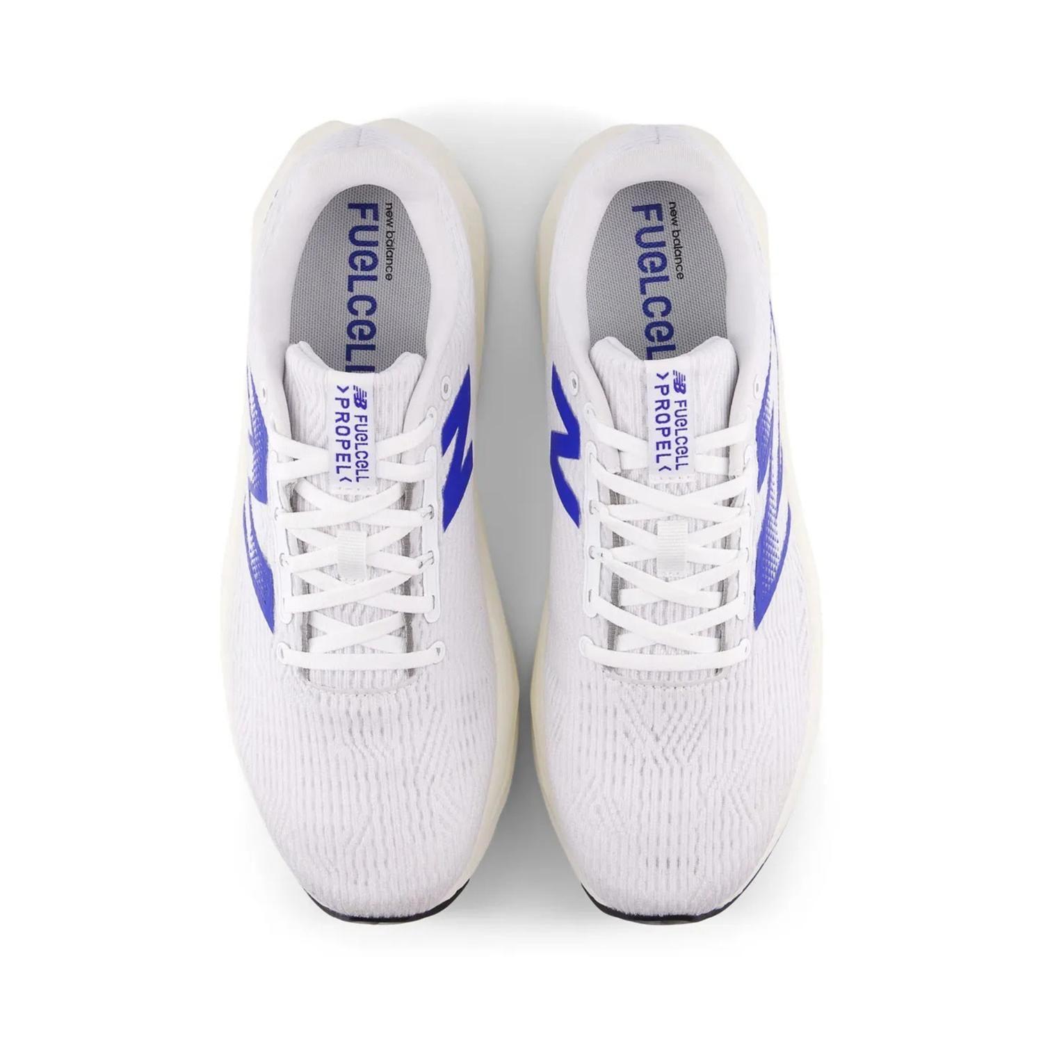 Zapatillas New Balance Hombre Running Fuel Cell Propel v5 Blanca-2