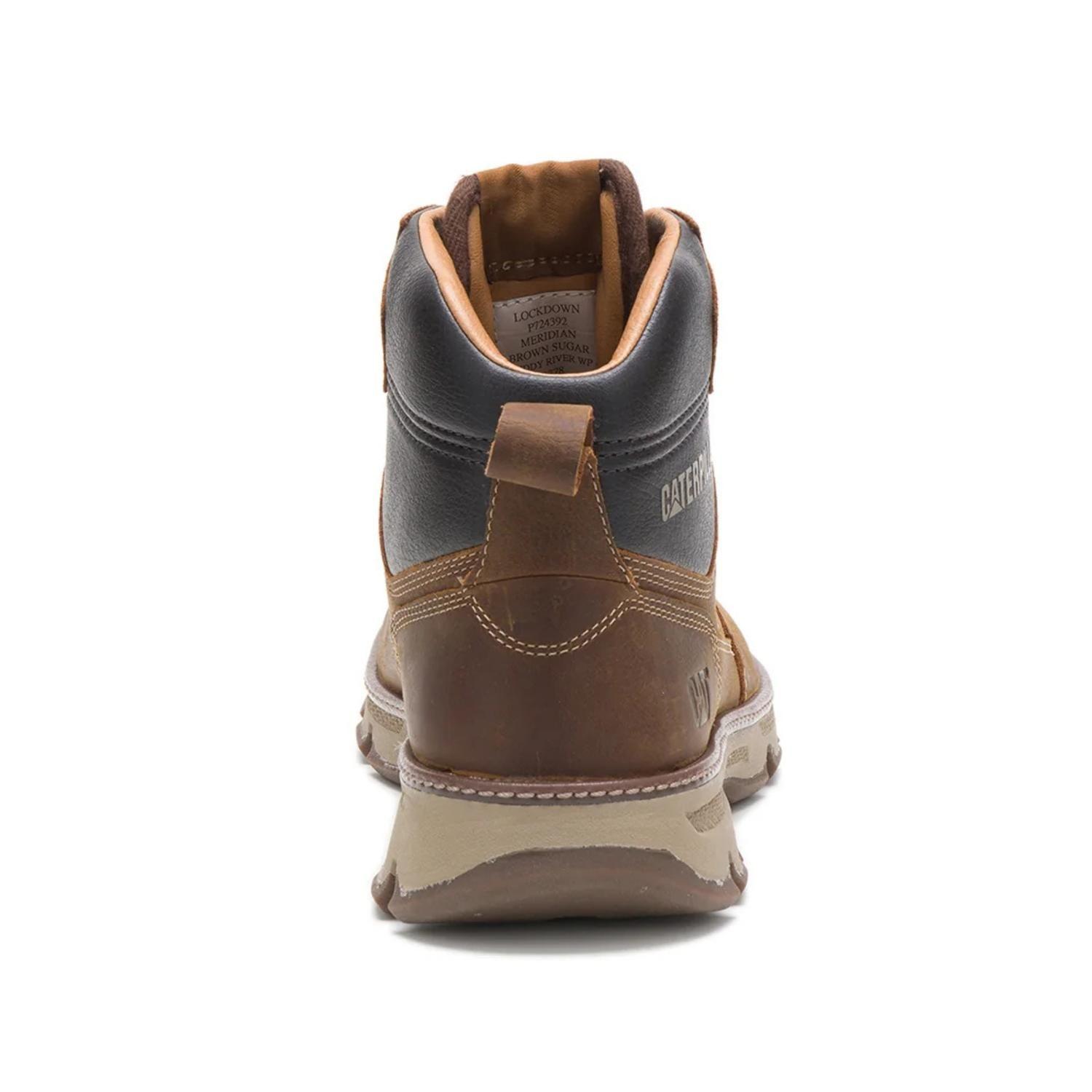 Botín Cat Hombre Meridian Waterproof-6