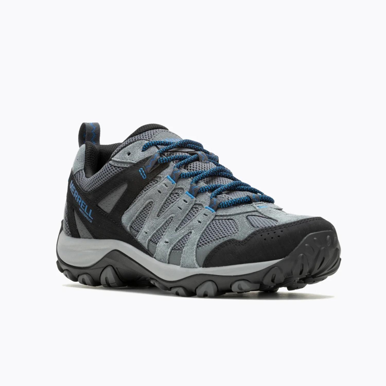 Zapatillas Merrell Hombre Accentor 3 Waterproof Rock-blue-1