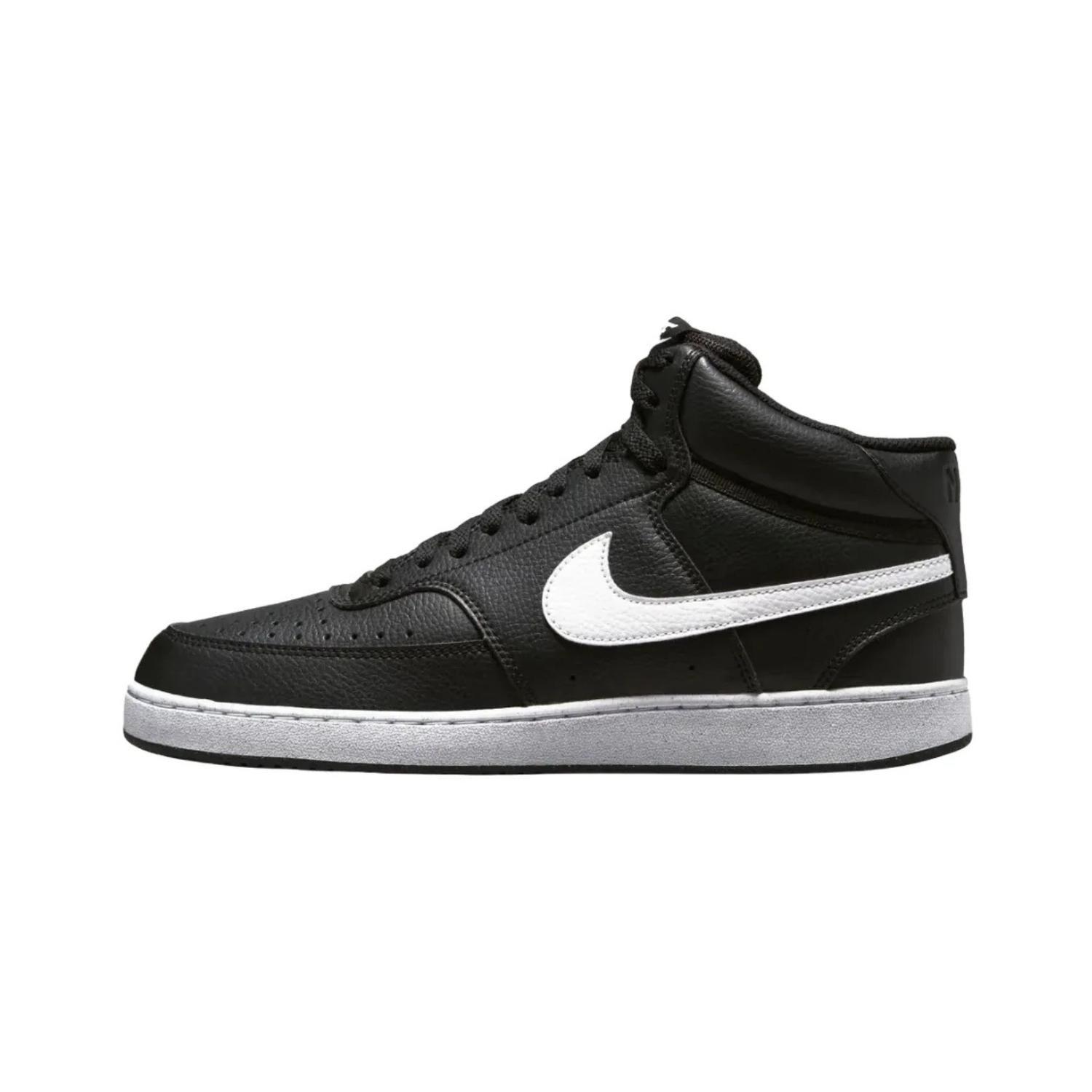 Zapatillas Nike Hombre Court Vision Mid Next Nature Negro-1