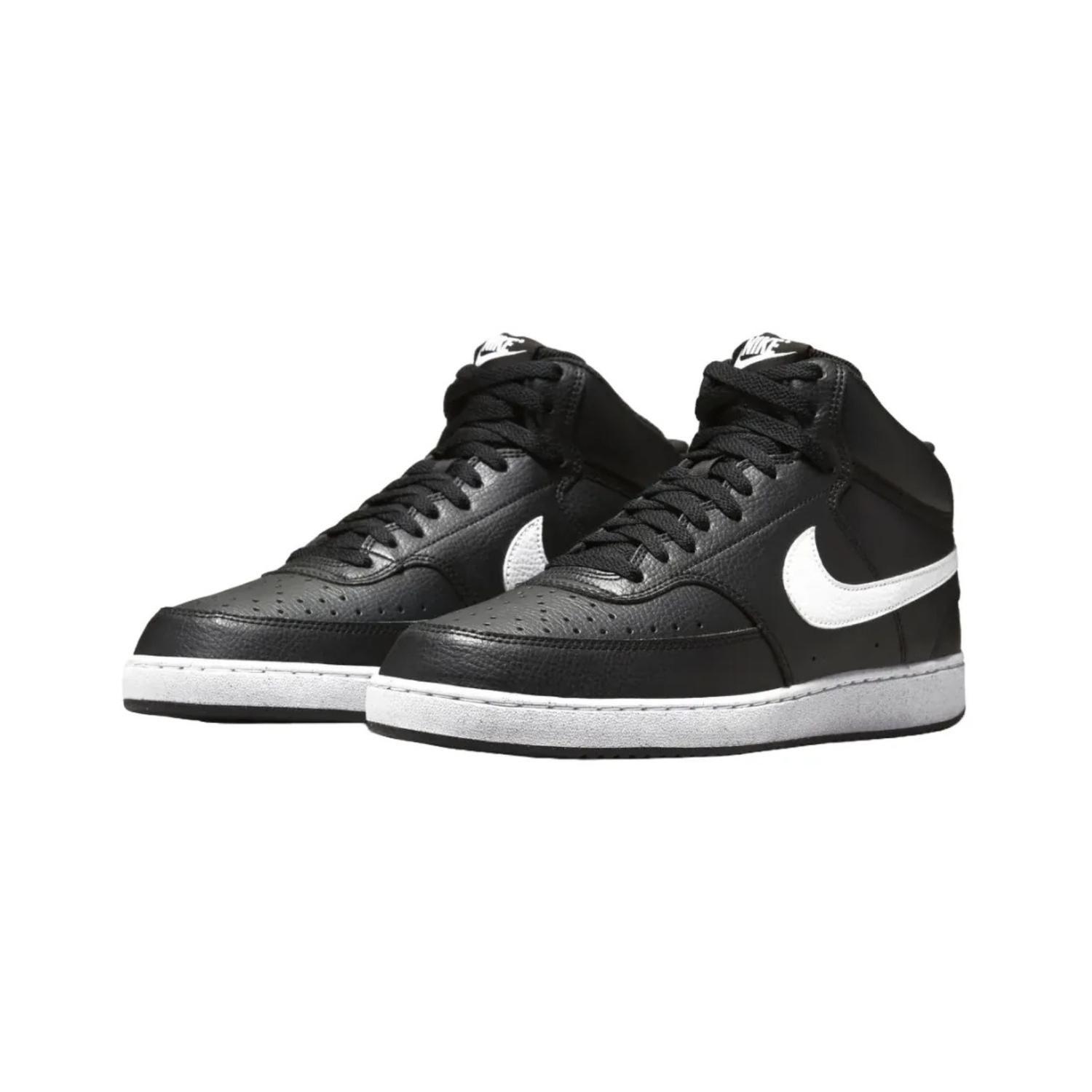 Zapatillas Nike Hombre Court Vision Mid Next Nature Negro-2