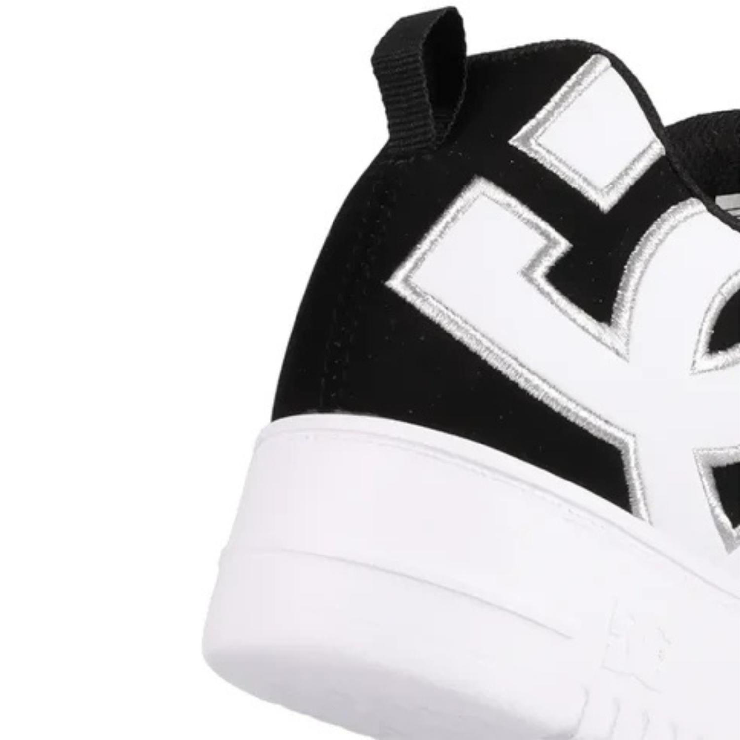 Zapatillas DC Shoes Mujer Court Graffik Plataforma Negro-5