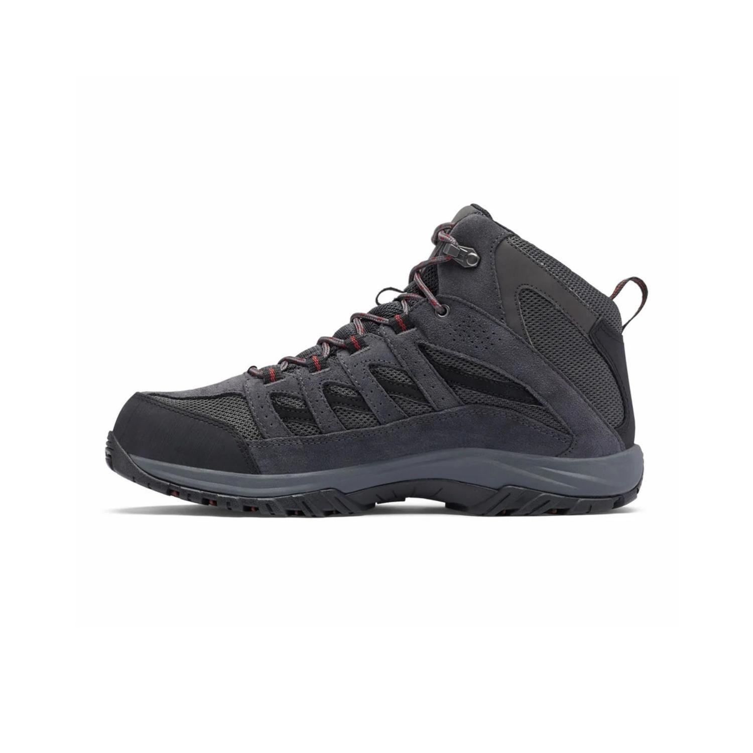 Zapatillas Columbia Hombre Crestwood Mid Waterproof Negro-2
