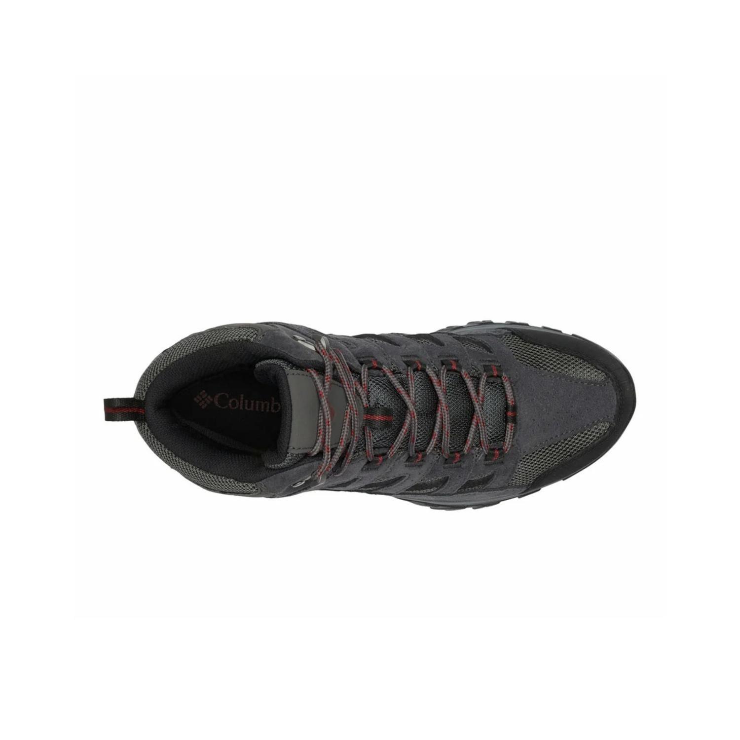 Zapatillas Columbia Hombre Crestwood Mid Waterproof Negro-5