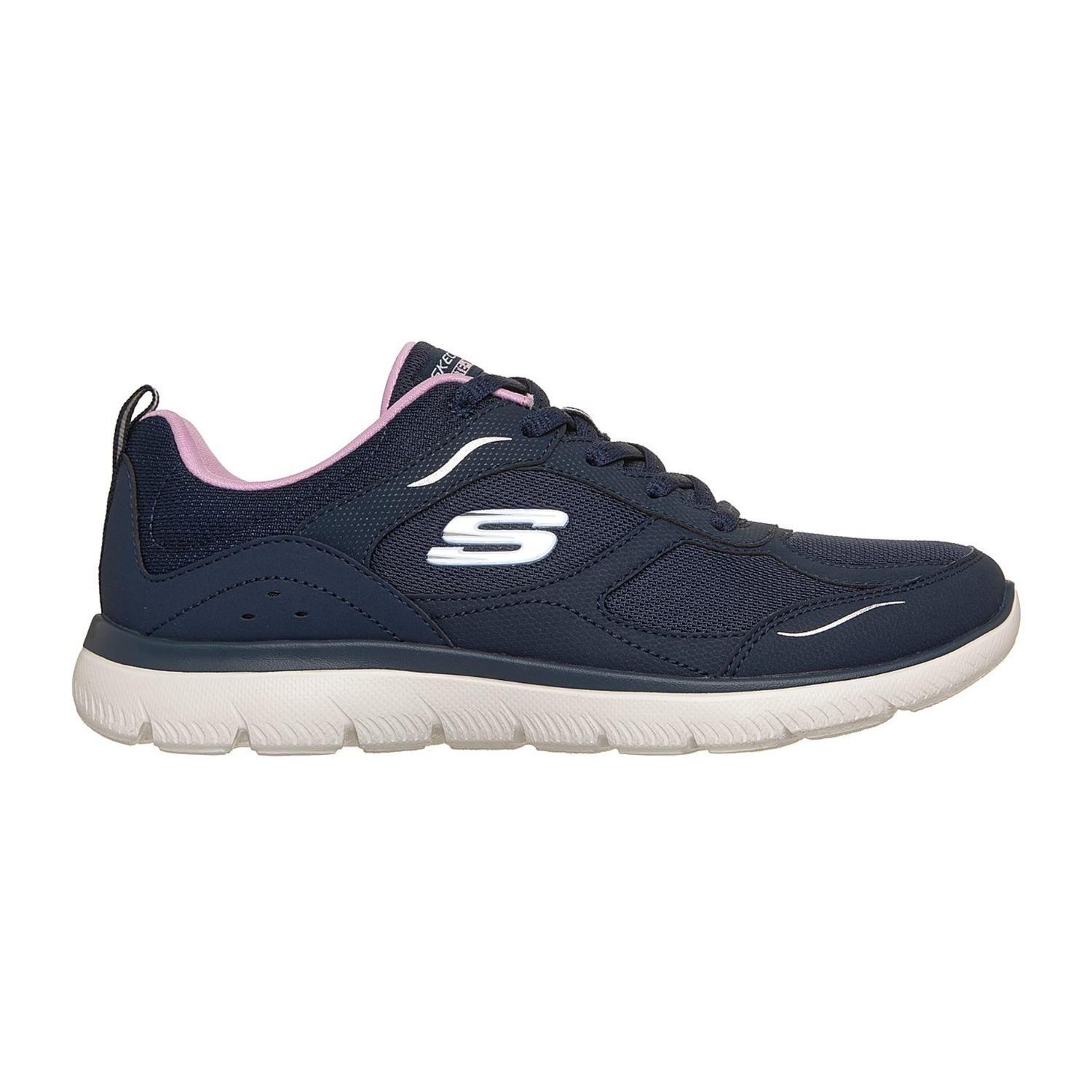 Zapatillas Mujer Skechers Summits True Flow Azul-0