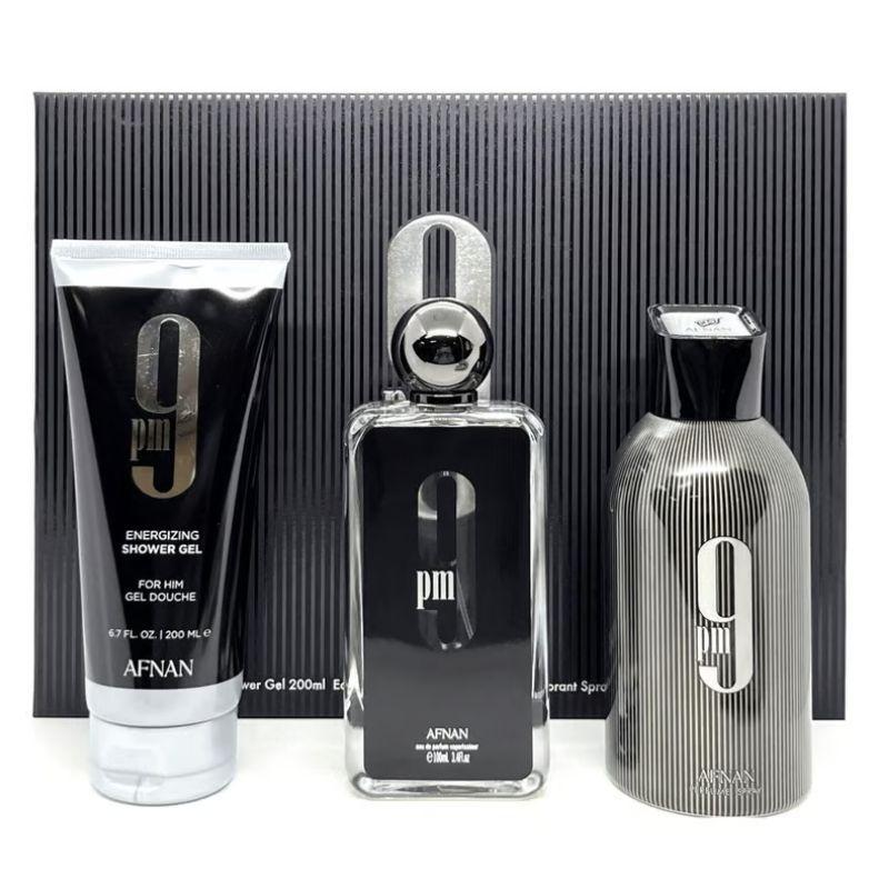 Afnan 9Pm For Men Edp 100Ml+Sg 200Ml+Deo 250Ml-1