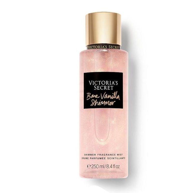 Victoria Secret Bare Vanilla Shimmer Mist Body Spray 250 Ml-0