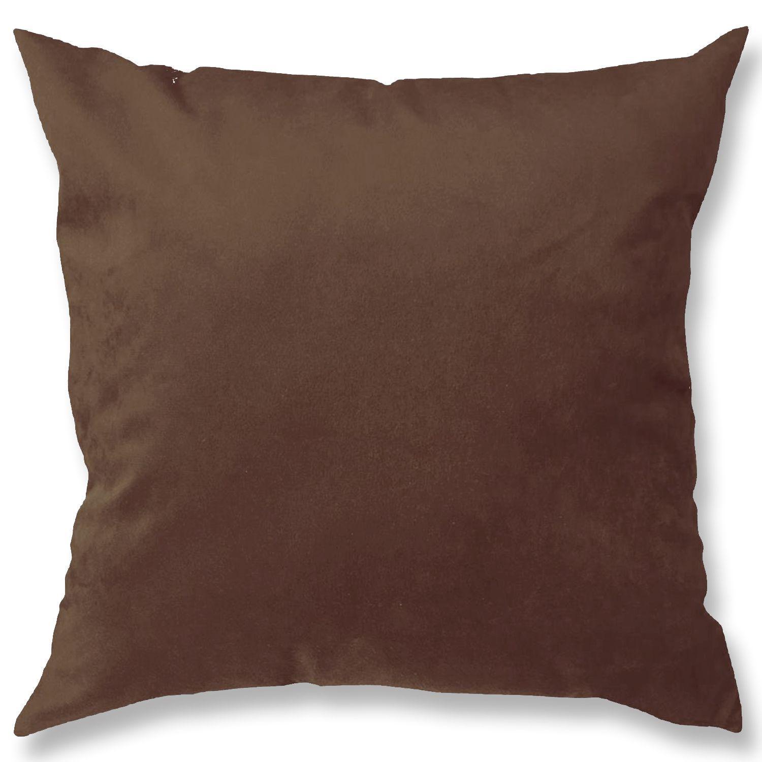 Cojín Café Terciopelo-0
