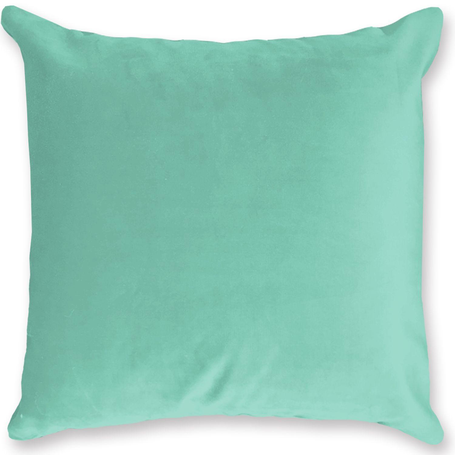 Cojín Verde Menta Terciopelo Velvet-0