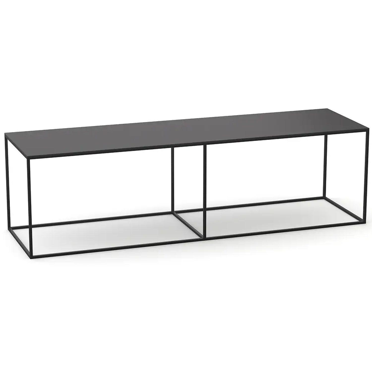 Arrimo Metálico Urke Color Negro 140x40x40 Hecho a Mano-2