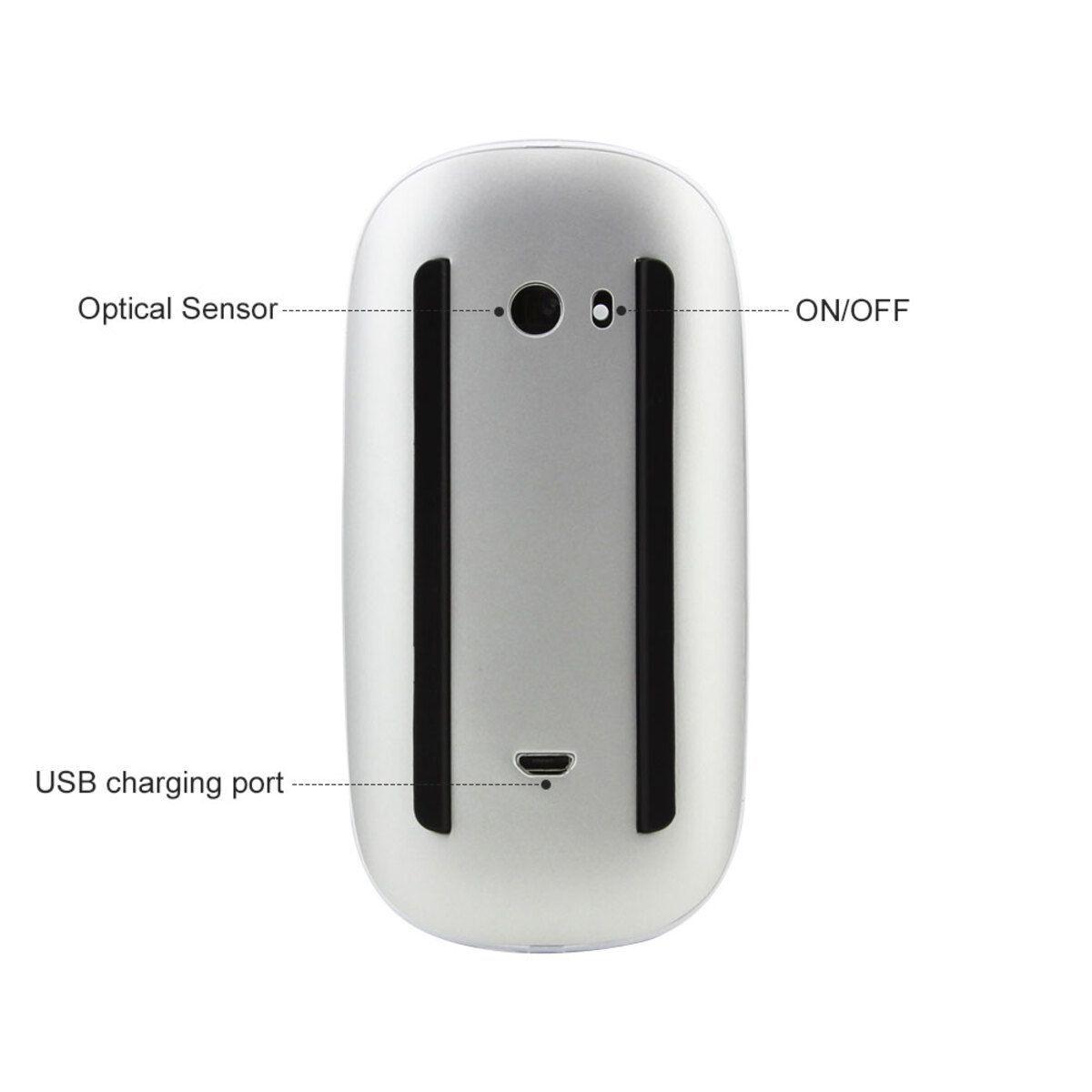 Mouse Magic Touch Inalámbrico Bluetooth-2