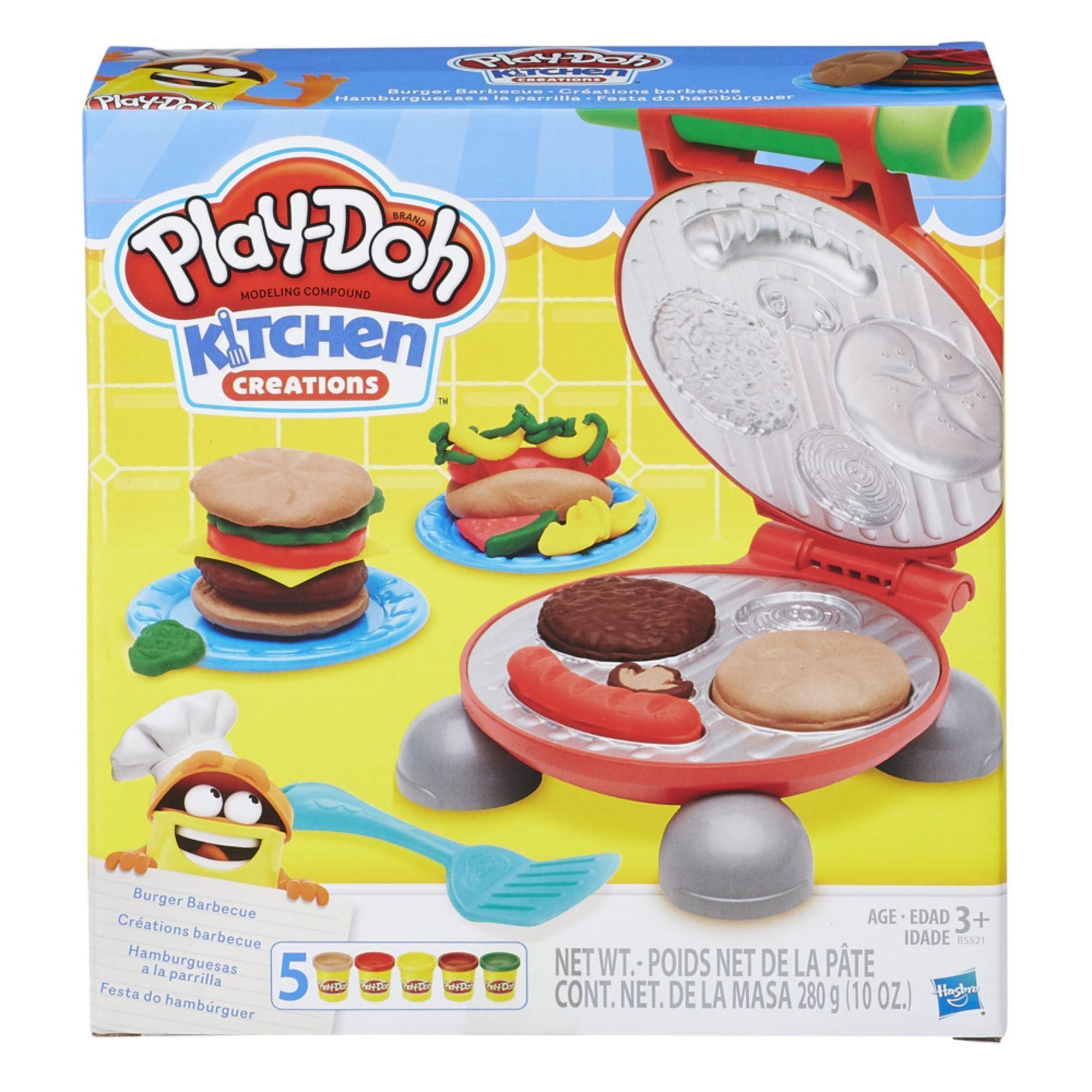 Masas y Plastilinas Play-Doh Hamburguesa Parrilla-0