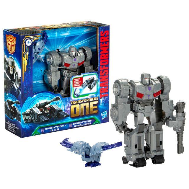 Figura de Acción Transformers One Corre y Lanza Megatron y Decepticon Whirlwing -3