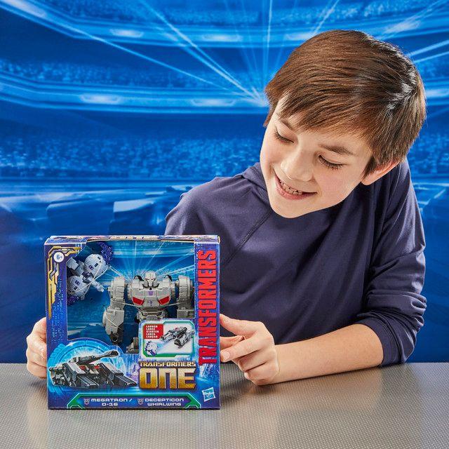 Figura de Acción Transformers One Corre y Lanza Megatron y Decepticon Whirlwing -5