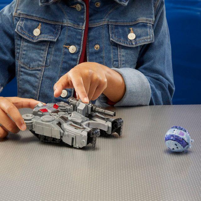 Figura de Acción Transformers One Corre y Lanza Megatron y Decepticon Whirlwing -8