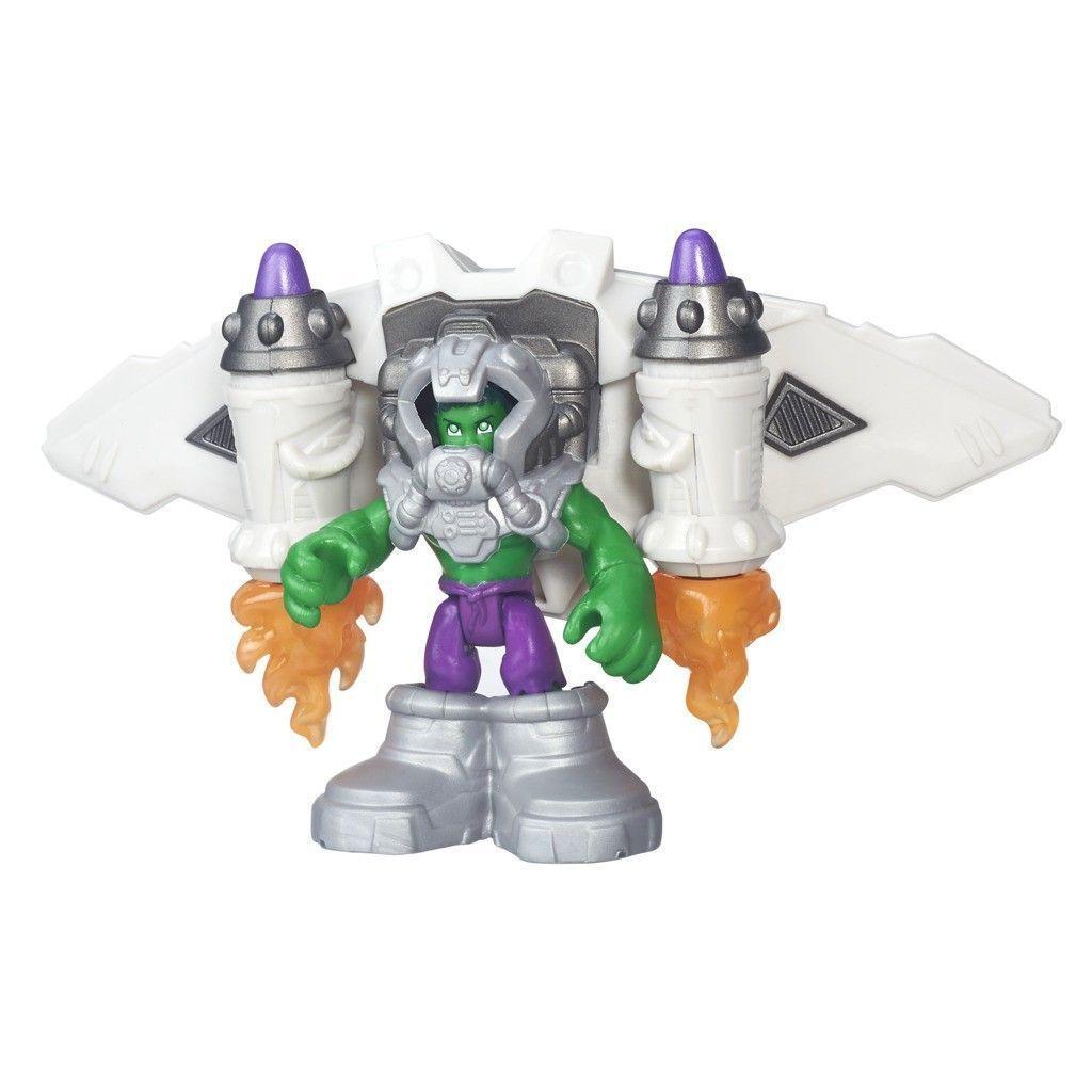 Figura Marvel Super Hero Adventures Hulk Espacial-0