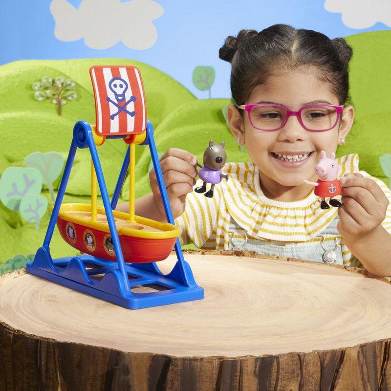 Muñeca Peppa Pig Peppa en el barco pirata-6