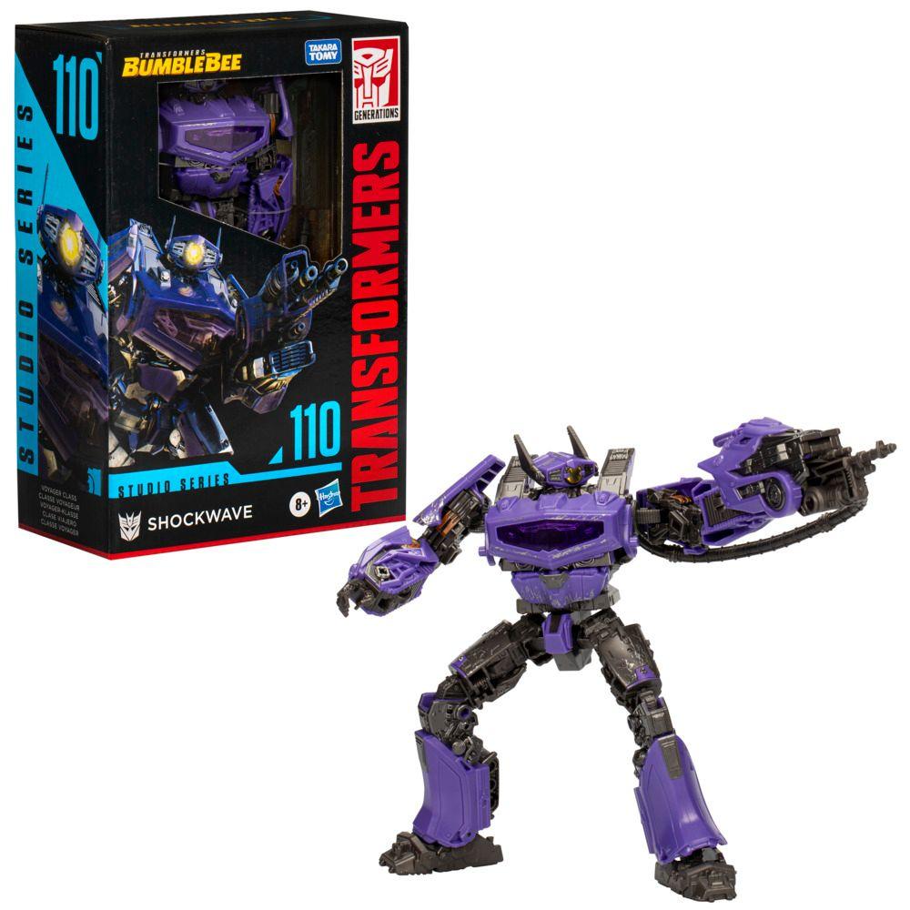Figura de Acción Transformers Studio Series Bumblebee Voyager Shockwave-3