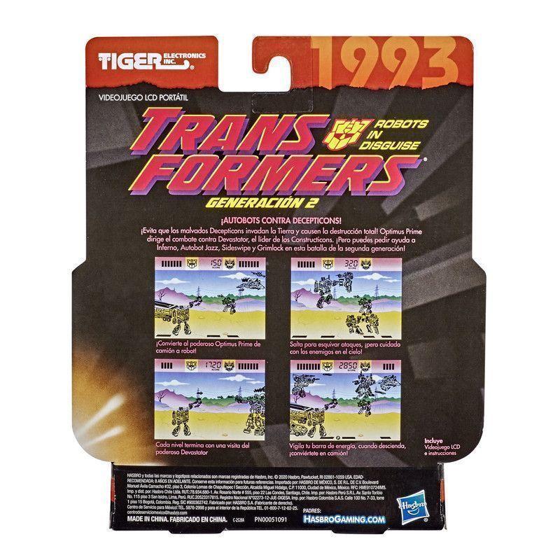 Videojuego Lcd Transformers Generación 2-1