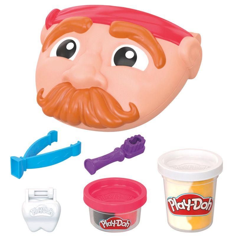 Masas y Plastilinas Play Doh Mini Dentista Bromista Pirata-1