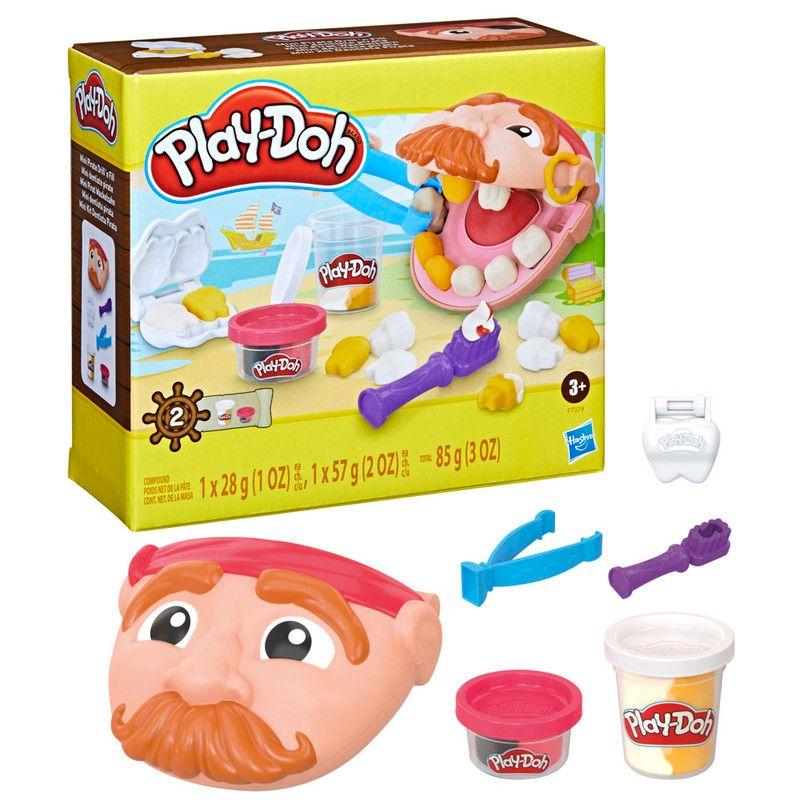 Masas y Plastilinas Play Doh Mini Dentista Bromista Pirata-2