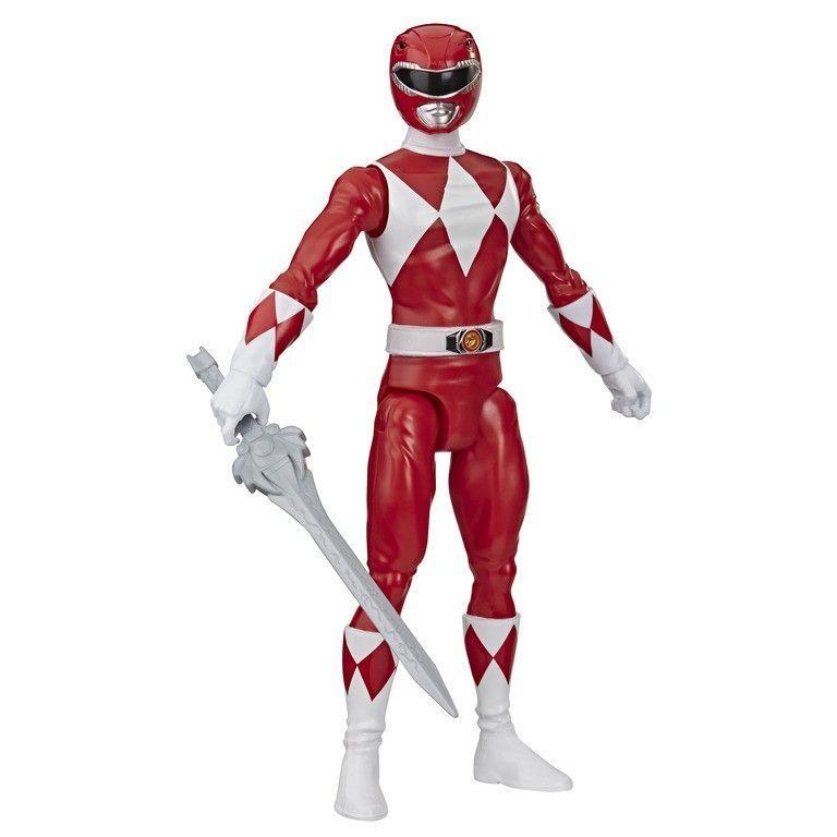 Figura Power Rangers 30 Cm Ranger Rojo-0